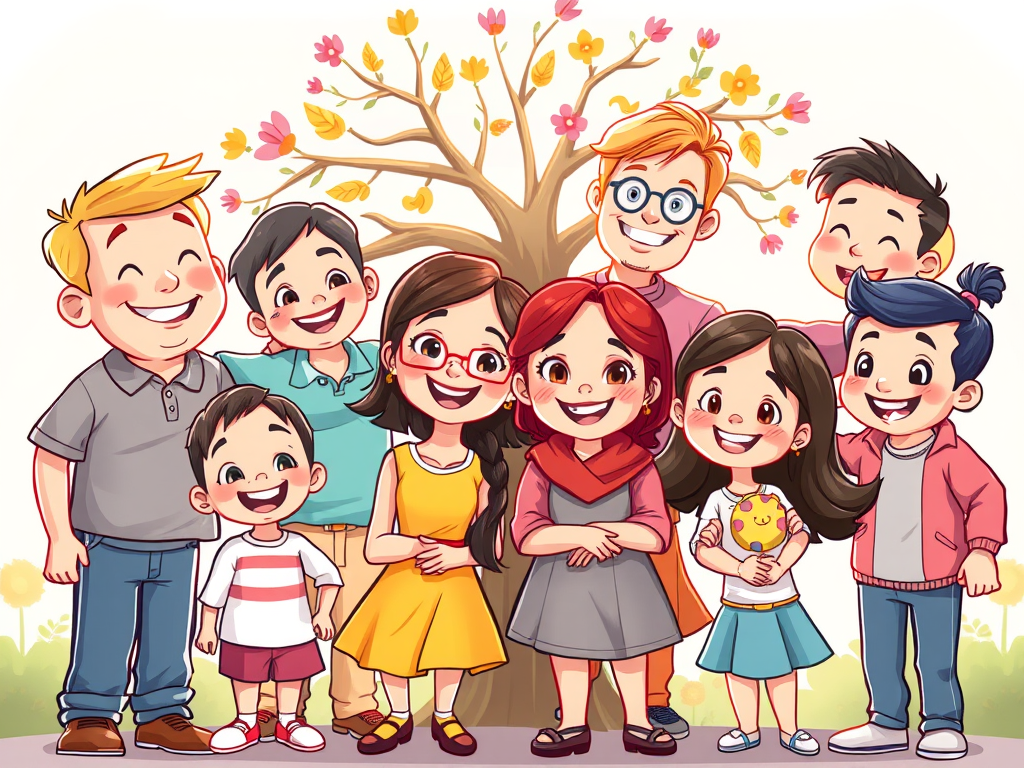 Ficha de ejercicios (vocabulario): la familia en&nbsp;alemán