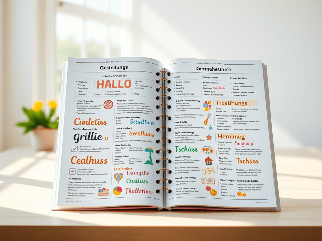 Ficha de ejercicios: saludos en&nbsp;alemán