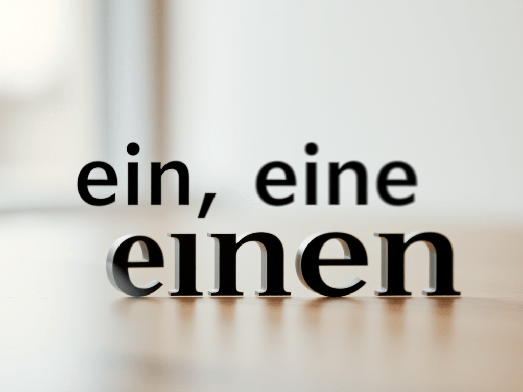 Ficha de ejercicios: artículo indeterminado (afirmativo) en nominativo y acusativo en&nbsp;alemán